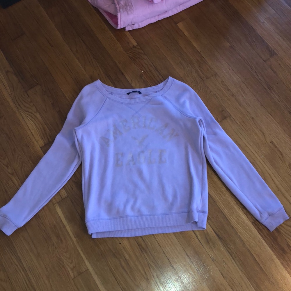 Purple Long sleeve sweater